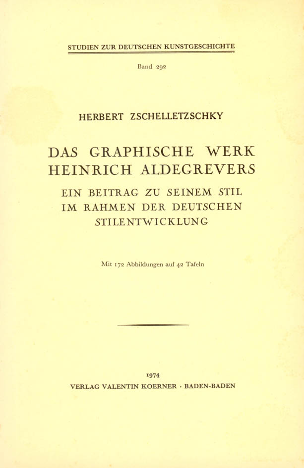 Studien zur deutschen Kunstgeschichte 292