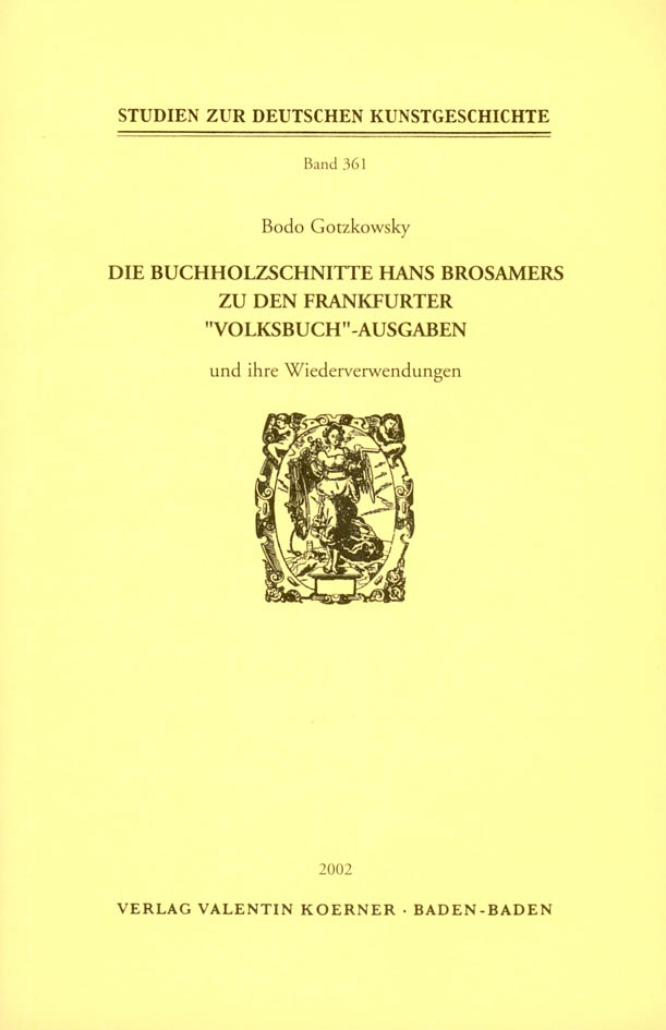 Studien zur deutschen Kunstgeschichte 361