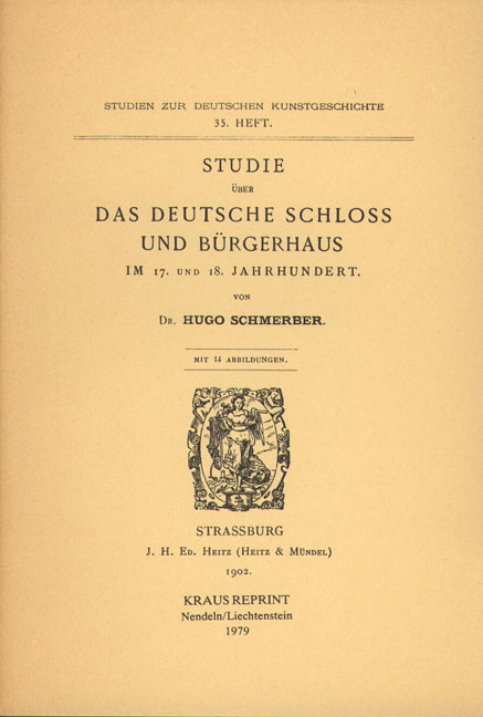 Studien zur deutschen Kunstgeschichte 35